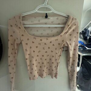 h&m long sleeve top
